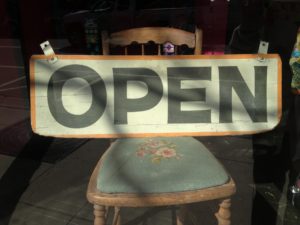 Open Sign vintage